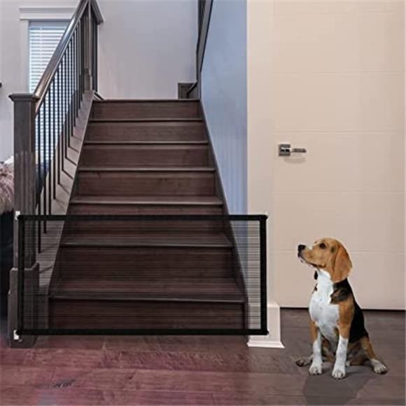Dog Fences Indoor,Dog Gate for Stairs and Doorways,Portable